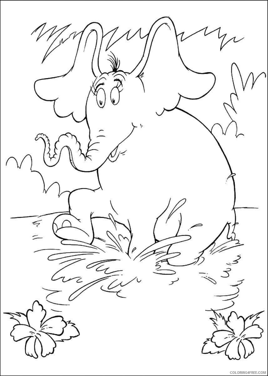 Horton Hears a Who Coloring Pages TV Film horton_cl_12 Printable 2020 03734 Coloring4free
