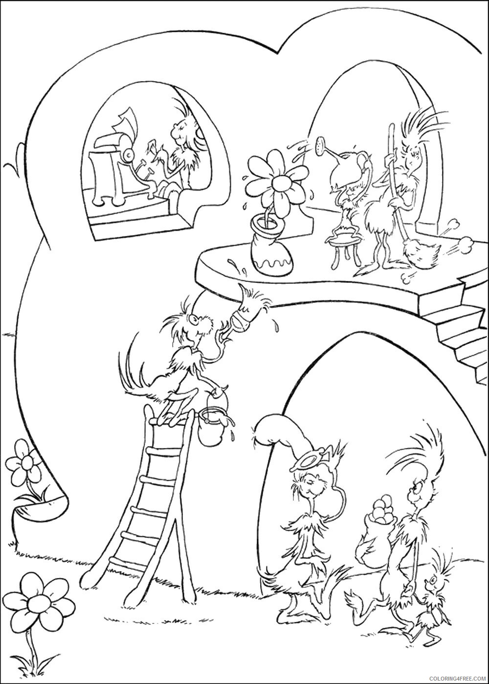 Horton Hears a Who Coloring Pages TV Film horton_cl_19 Printable 2020 03741 Coloring4free