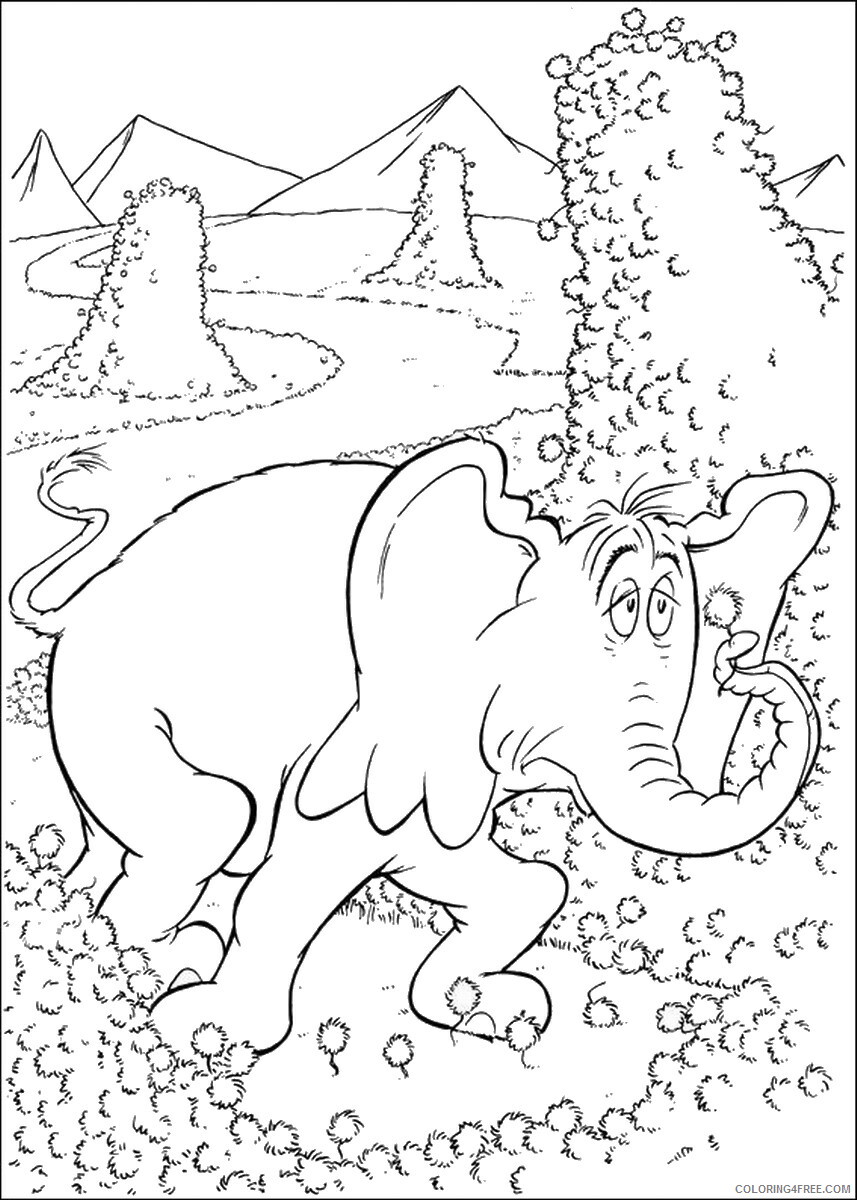 Horton Hears a Who Coloring Pages TV Film horton_cl_22 Printable 2020 03744 Coloring4free
