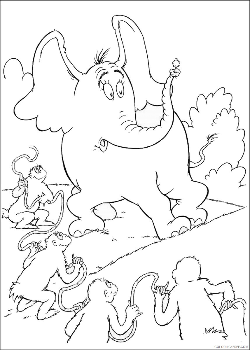 Horton Hears a Who Coloring Pages TV Film horton_cl_27 Printable 2020 03749 Coloring4free