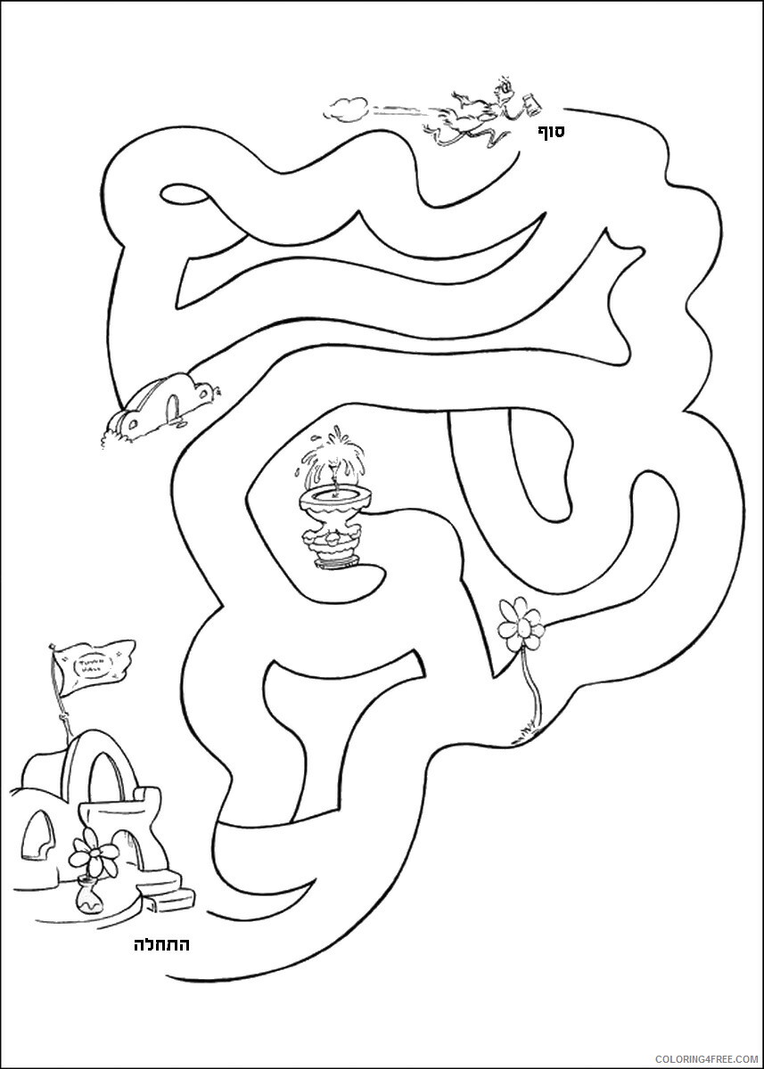 Horton Hears a Who Coloring Pages TV Film horton_cl_28 Printable 2020 03750 Coloring4free