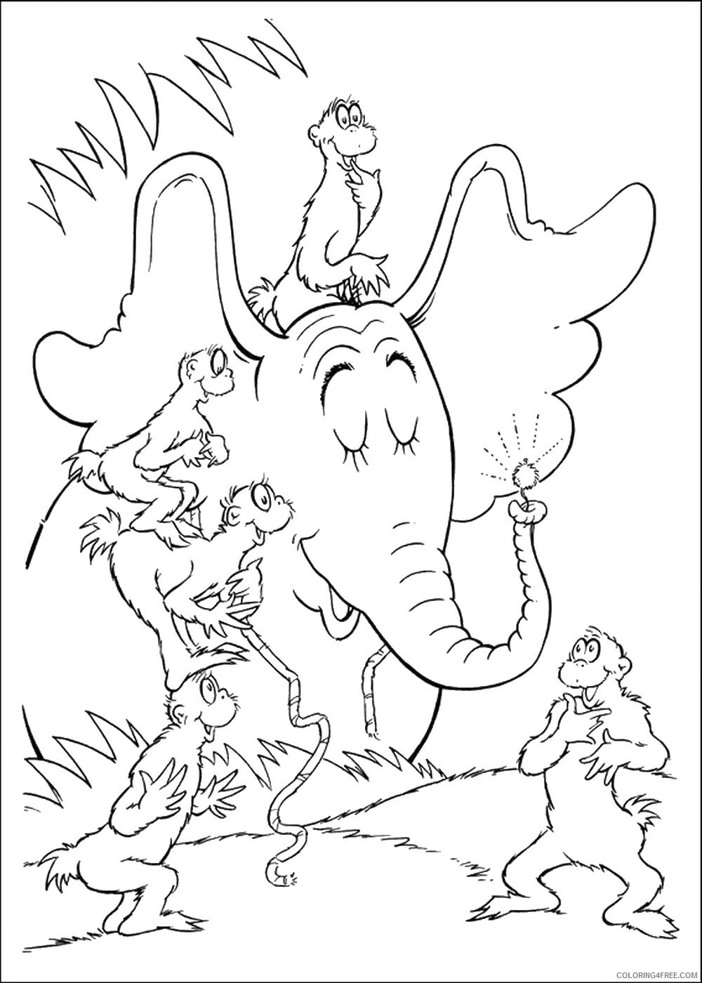 Horton Hears a Who Coloring Pages TV Film horton_cl_32 Printable 2020 03754 Coloring4free