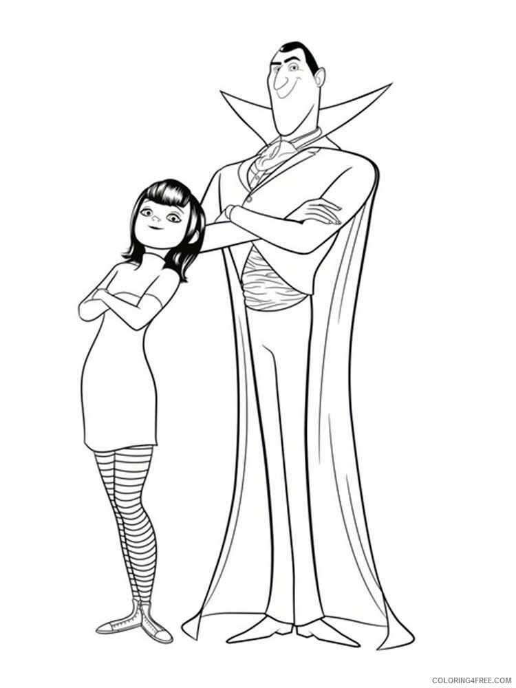 Hotel Transylvania Coloring Pages TV Film Printable 2020 03827 Coloring4free