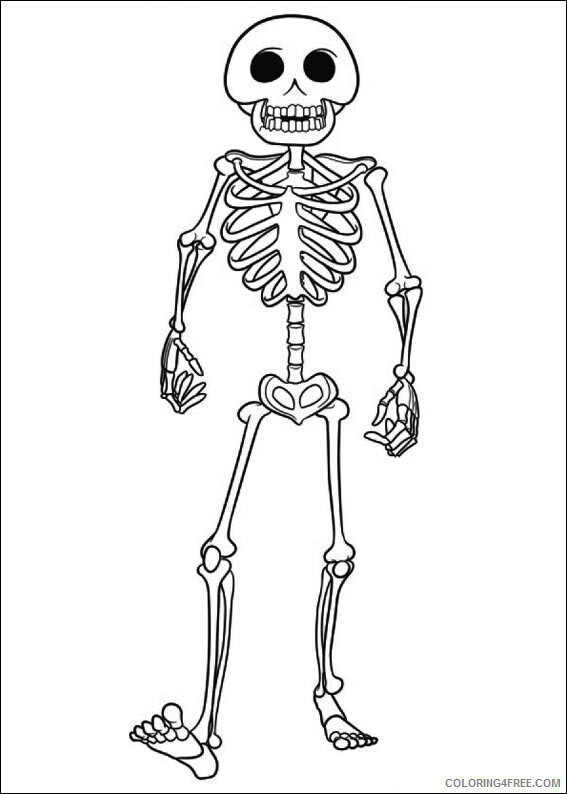 Hotel Transylvania Coloring Pages TV Film Skeleton Printable 2020 03835 Coloring4free