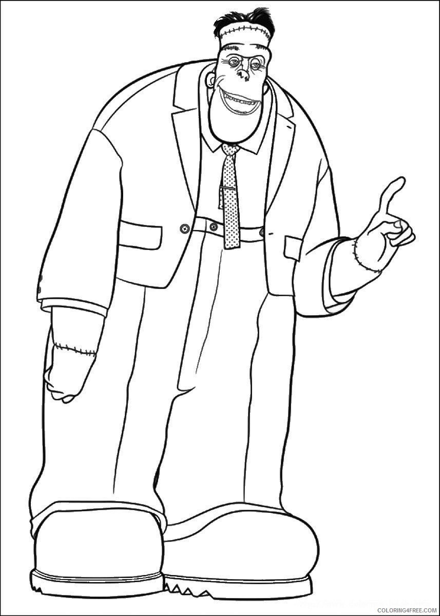 Hotel Transylvania Coloring Pages TV Film hotel_trans_cl_011 Printable 2020 03805 Coloring4free