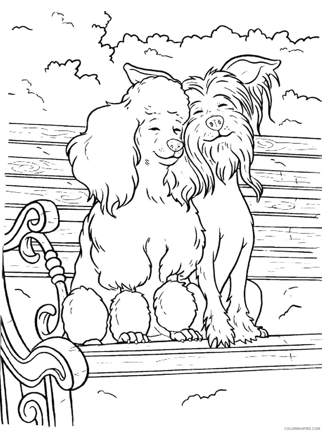 Hotel for Dogs Coloring Pages TV Film hotel_for_dogs_cl07 Printable 2020 03779 Coloring4free