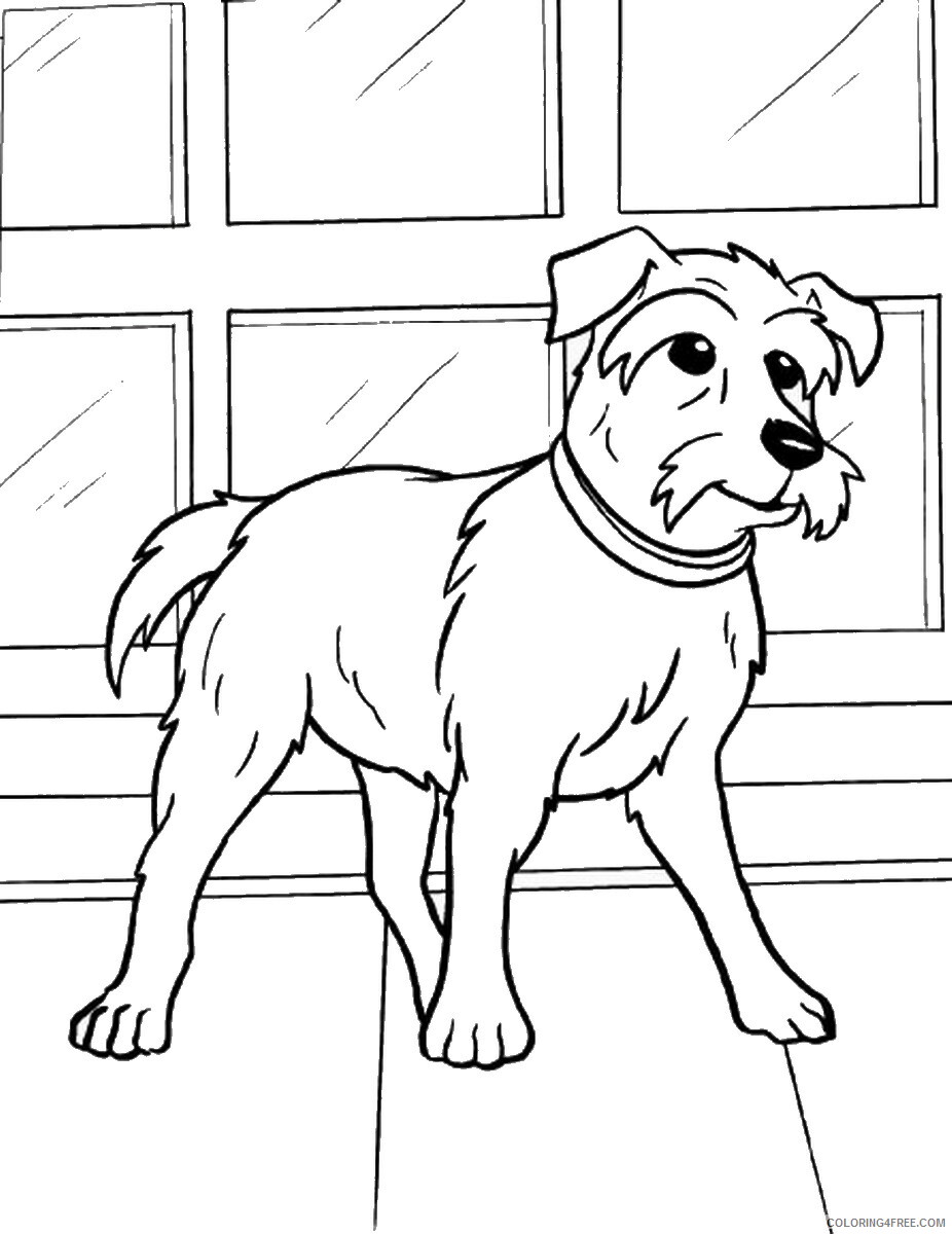 Hotel for Dogs Coloring Pages TV Film hotel_for_dogs_cl08 Printable 2020 03780 Coloring4free