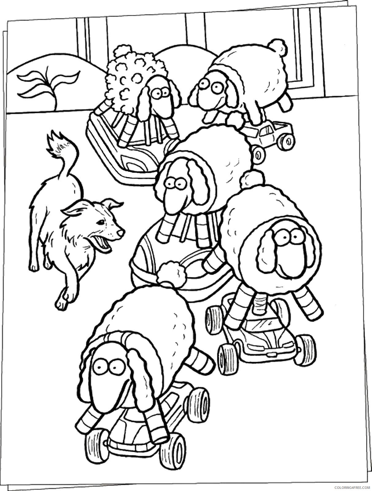 Hotel for Dogs Coloring Pages TV Film hotel_for_dogs_cl12 Printable 2020 03784 Coloring4free