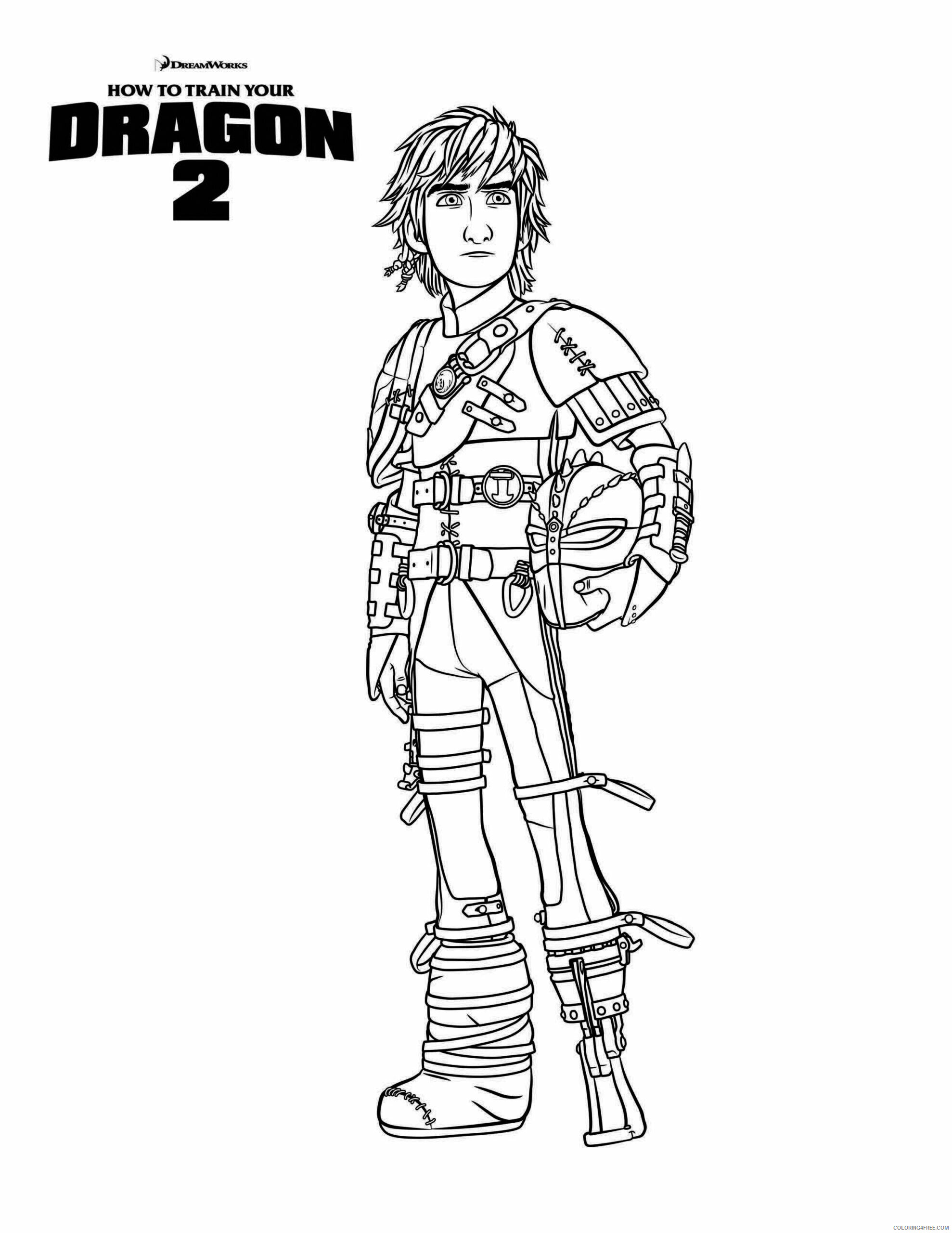 How to Train Your Dragon Coloring Pages TV Film Printable 2020 03850 Coloring4free