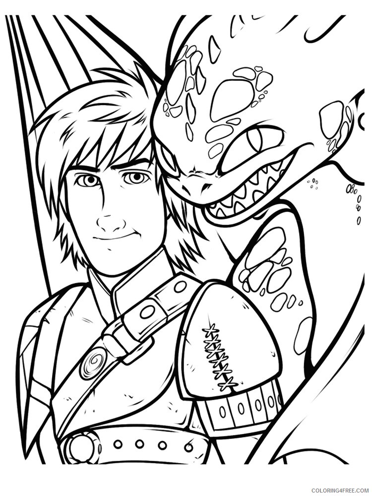 How to Train Your Dragon Coloring Pages TV Film Printable 2020 03869 Coloring4free