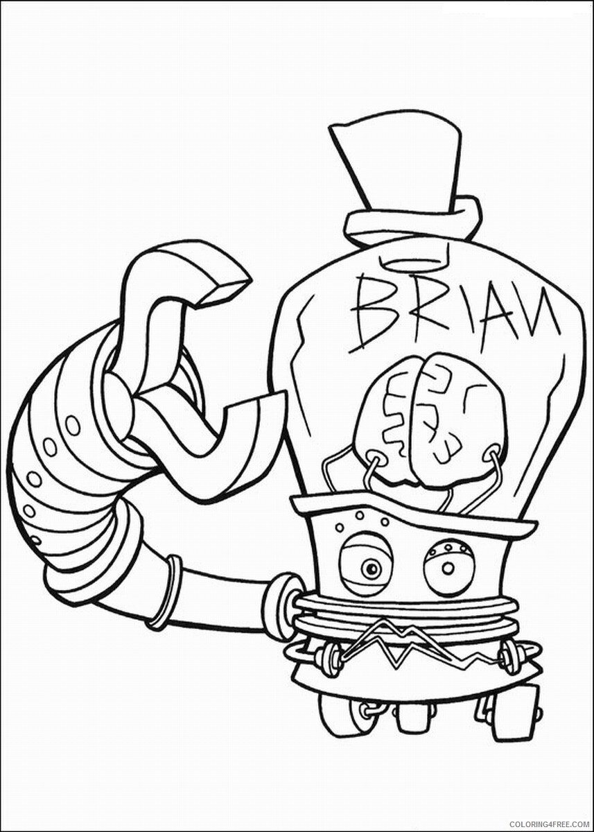 Igor Coloring Pages TV Film Igor_6 Printable 2020 03935 Coloring4free
