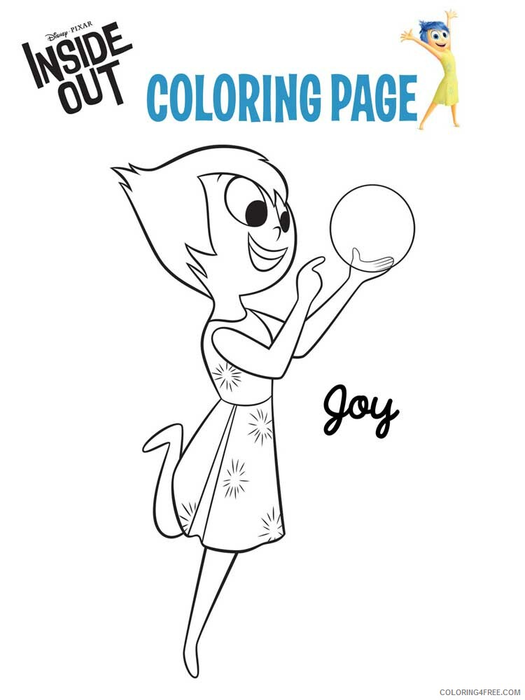 Inside Out Coloring Pages TV Film Inside Out 3 Printable 2020 03986 Coloring4free