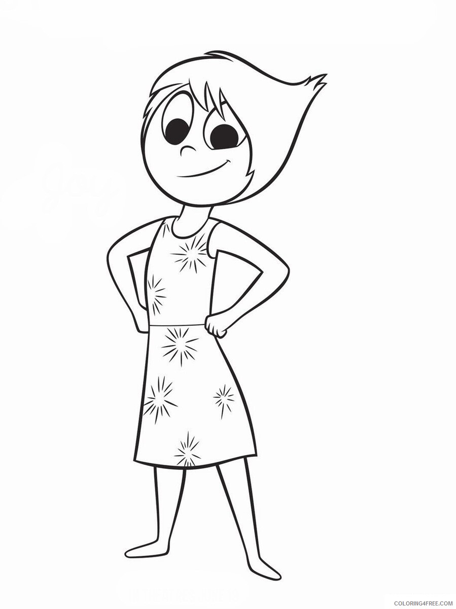 Inside Out Coloring Pages TV Film InsideOut_coloring_12 Printable 2020 03957 Coloring4free