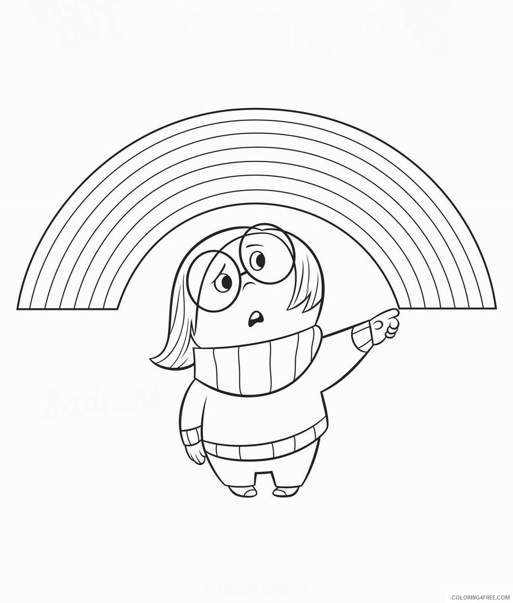 Inside Out Coloring Pages TV Film InsideOut_coloring_17 Printable 2020 03962 Coloring4free