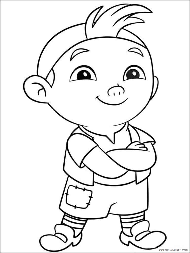 Jake and the Never Land Pirates Coloring Pages TV Film Printable 2020 04030 Coloring4free