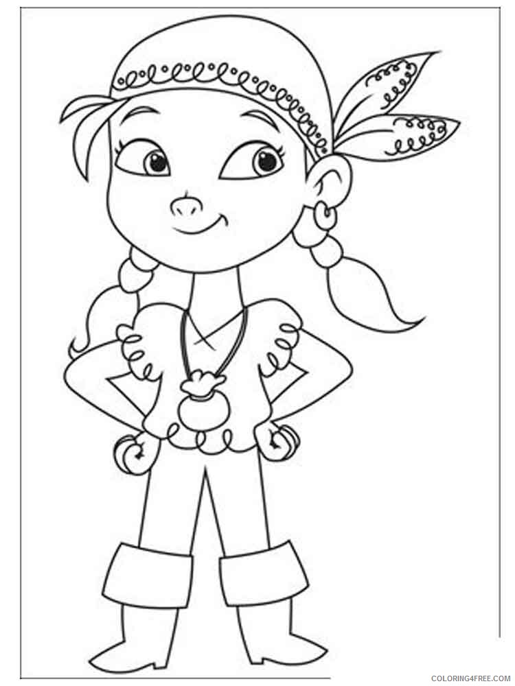 Jake and the Never Land Pirates Coloring Pages TV Film Printable 2020 04031 Coloring4free