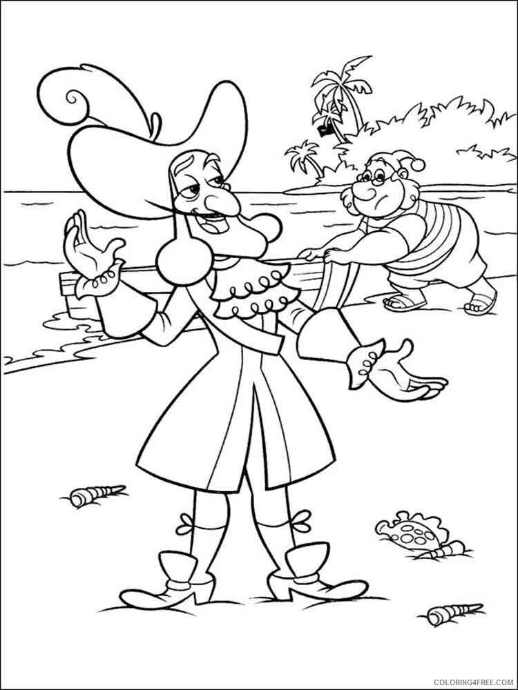 Jake and the Never Land Pirates Coloring Pages TV Film Printable 2020 04033 Coloring4free
