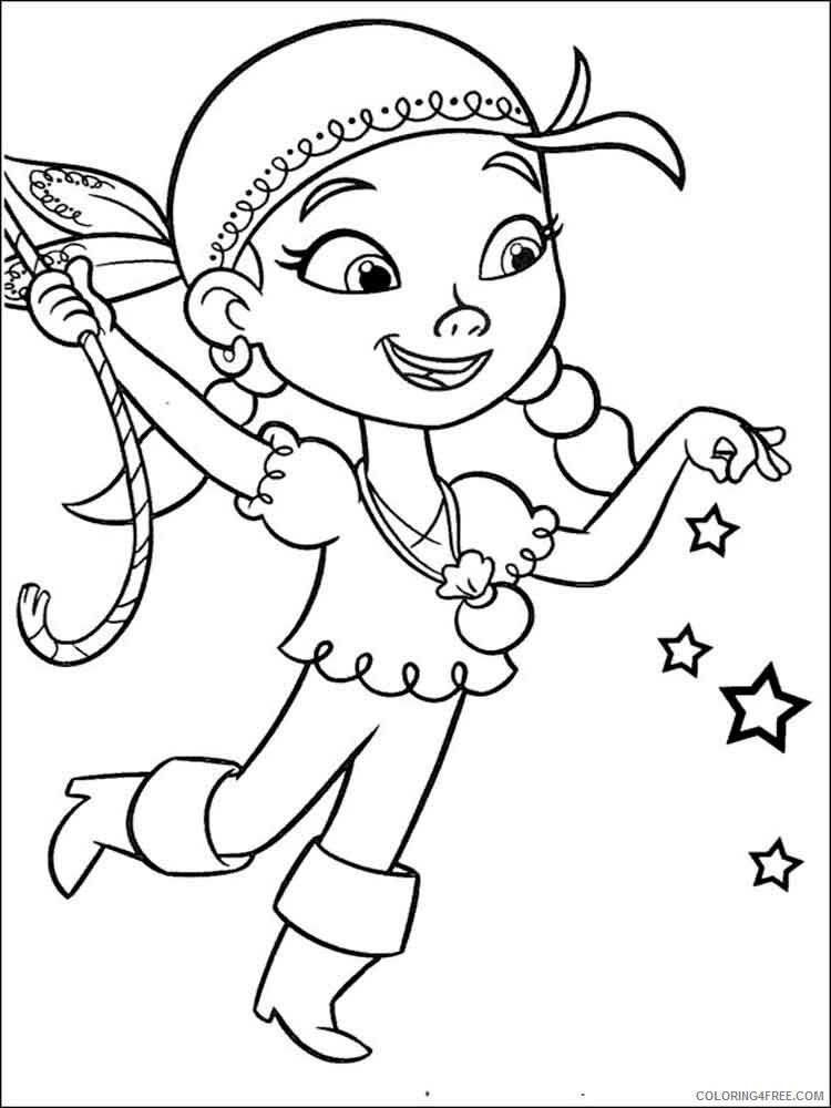 Jake and the Never Land Pirates Coloring Pages TV Film Printable 2020 04035 Coloring4free