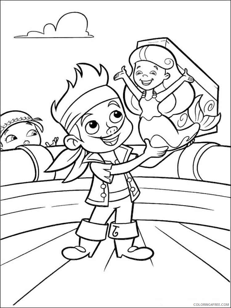 Jake and the Never Land Pirates Coloring Pages TV Film Printable 2020 04044 Coloring4free