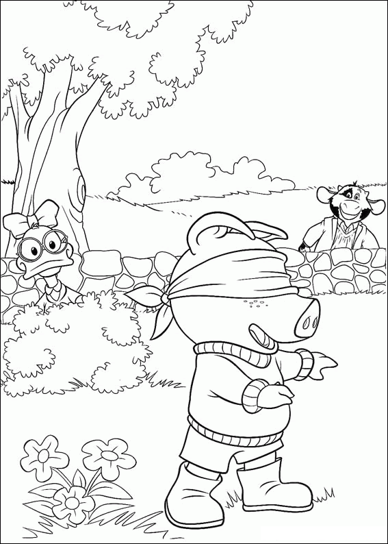 Jakers Coloring Pages TV Film jakers 11 Printable 2020 04067 Coloring4free
