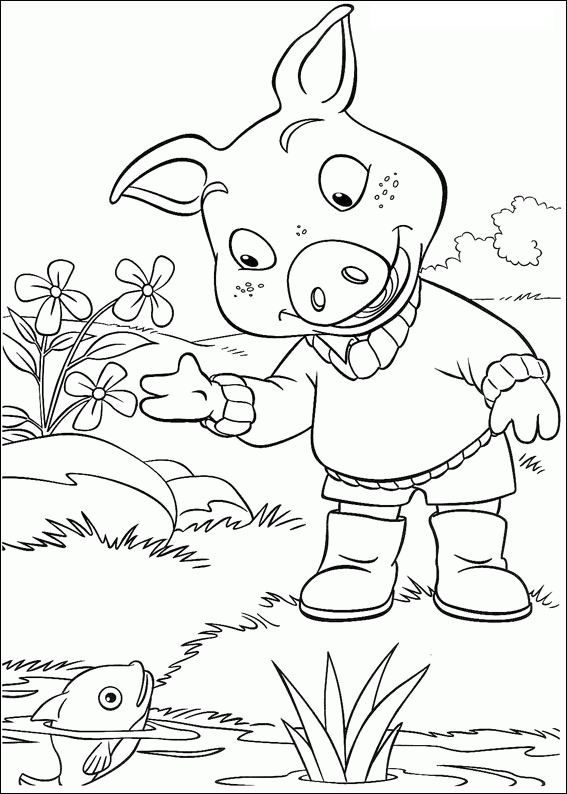 Jakers Coloring Pages TV Film jakers 23 Printable 2020 04080 Coloring4free