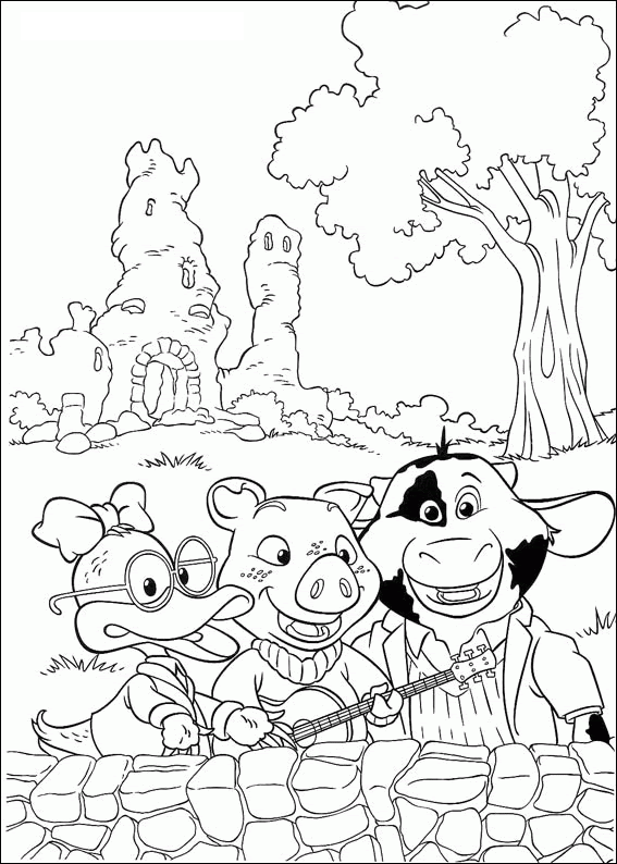 Jakers Coloring Pages TV Film jakers 33 Printable 2020 04091 Coloring4free