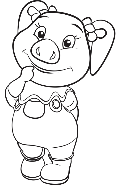 Jakers Coloring Pages TV Film jakers 3aeUK Printable 2020 04049 Coloring4free