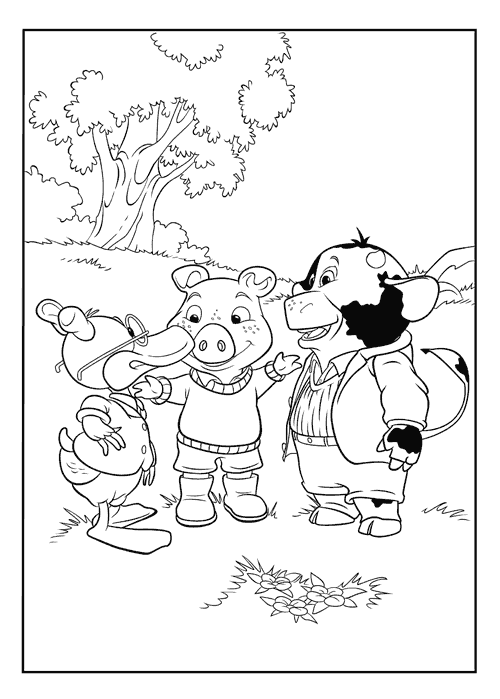 Jakers Coloring Pages TV Film jakers 6 Printable 2020 04117 Coloring4free