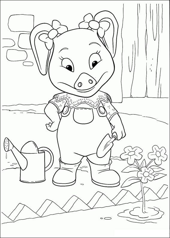 Jakers Coloring Pages TV Film jakers ISheU Printable 2020 04059 Coloring4free