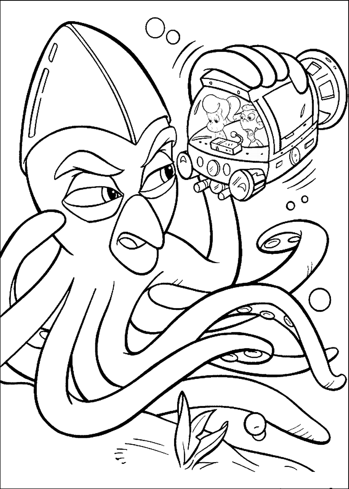 Jimmy Neutron Coloring Pages TV Film jimmy_neutron_cl19 Printable 2020 04137 Coloring4free