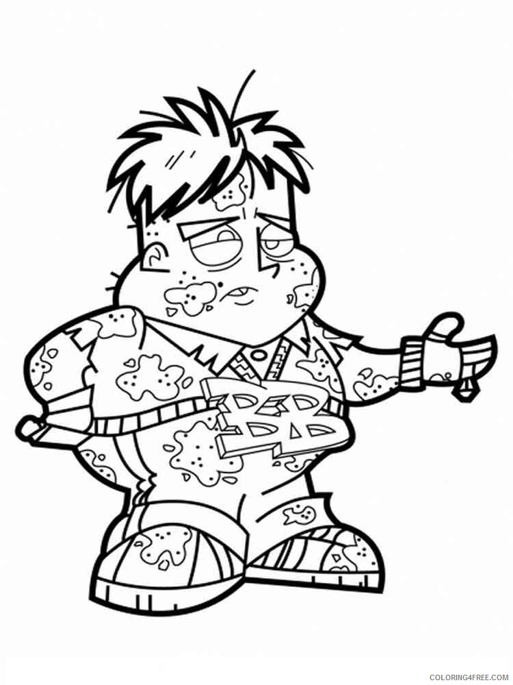 Johnny Test Coloring Pages TV Film johnny test 14 Printable 2020 04178 Coloring4free