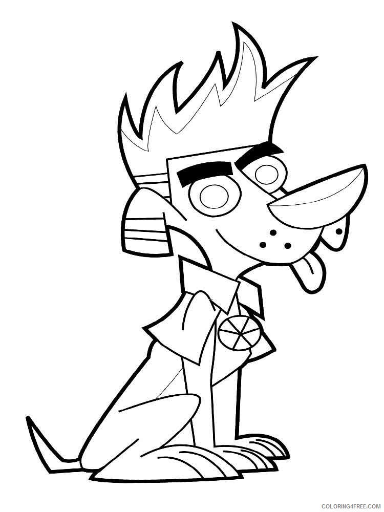 Johnny Test Coloring Pages TV Film johnny test 2 Printable 2020 04180 Coloring4free