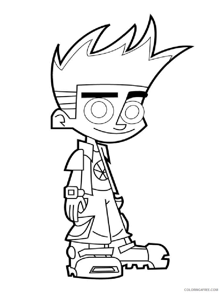 Johnny Test Coloring Pages TV Film johnny test 7 Printable 2020 04185 Coloring4free