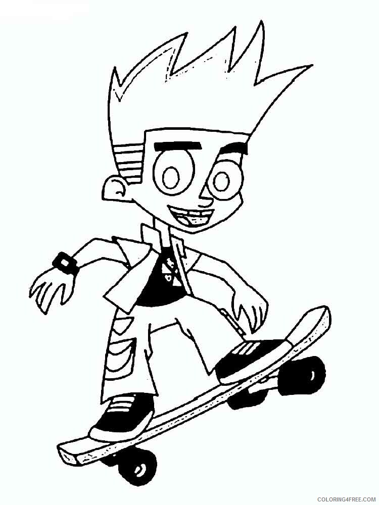 Johnny Test Coloring Pages TV Film johnny test 8 Printable 2020 04186 Coloring4free