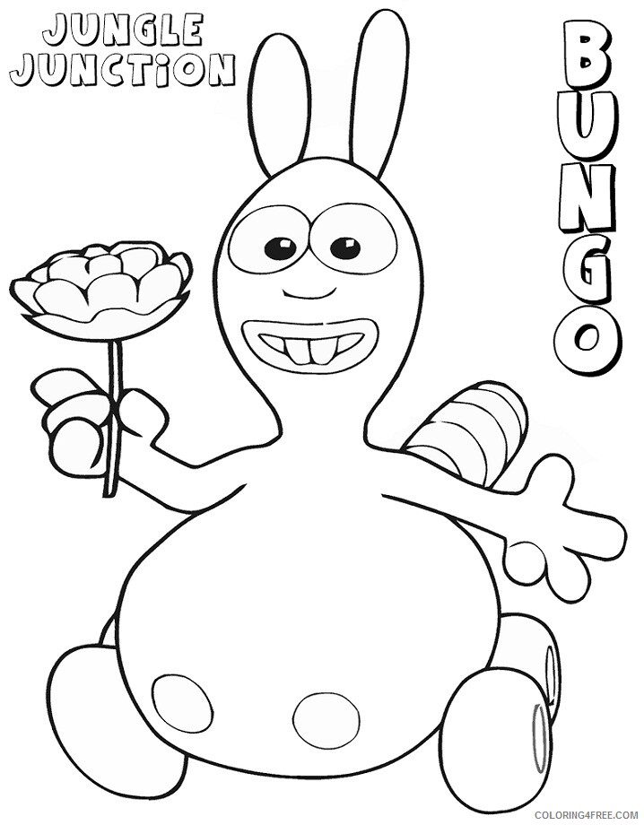 Jungle Junction Coloring Pages TV Film Printable 2020 04206 Coloring4free