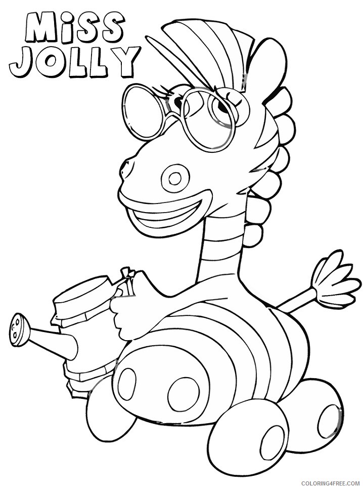 Jungle Junction Coloring Pages TV Film Printable 2020 04208 Coloring4free