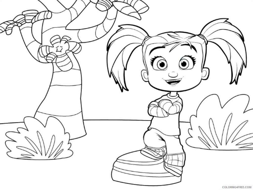 Kate and Mim Mim Coloring Pages TV Film Kate and Mim Mim 2 Printable 2020 04214 Coloring4free