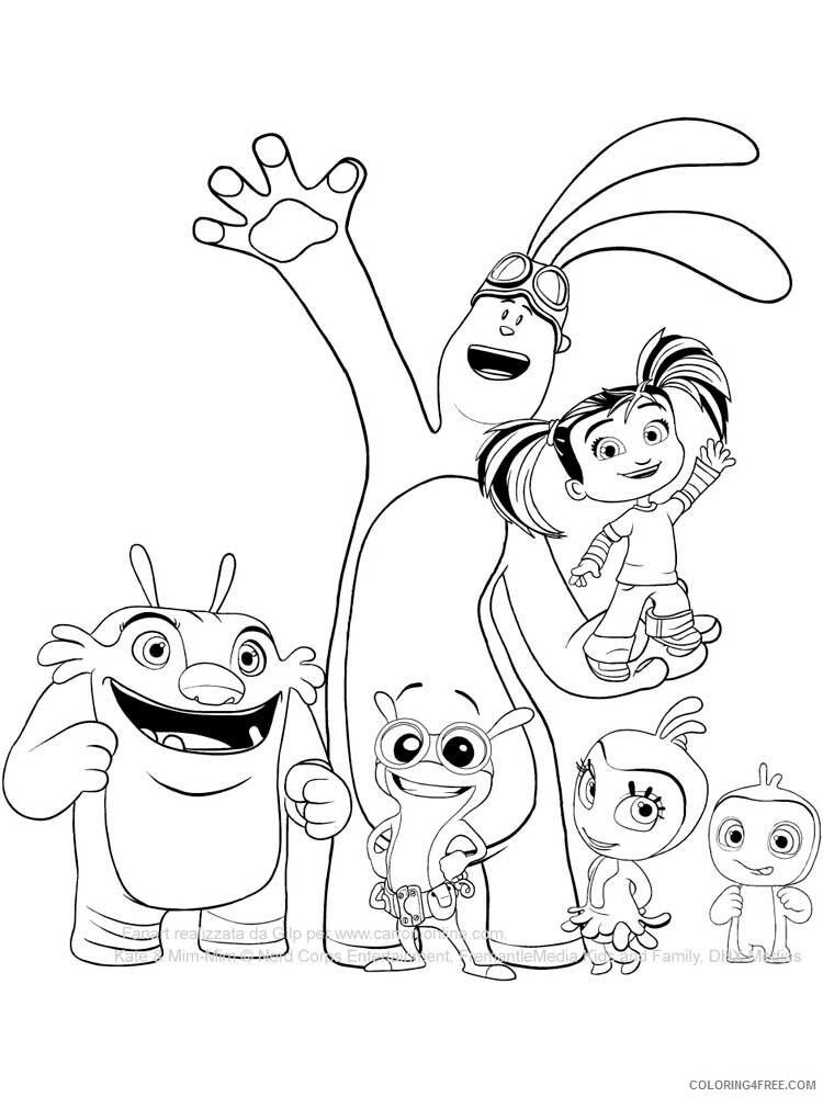 Kate and Mim Mim Coloring Pages TV Film Kate and Mim Mim 8 Printable 2020 04220 Coloring4free