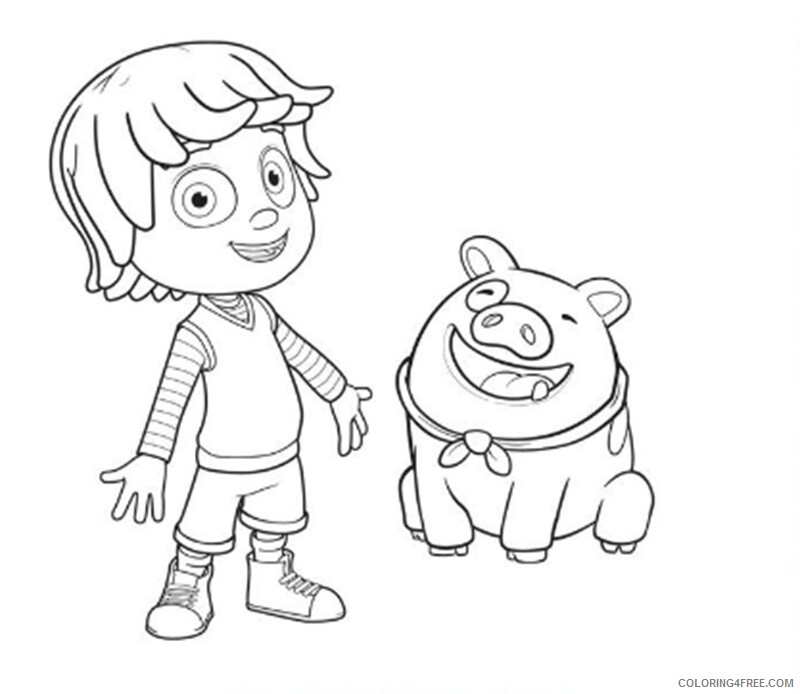 Kazoops Coloring Pages TV Film monty and jimmy jones Printable 2020 04222 Coloring4free