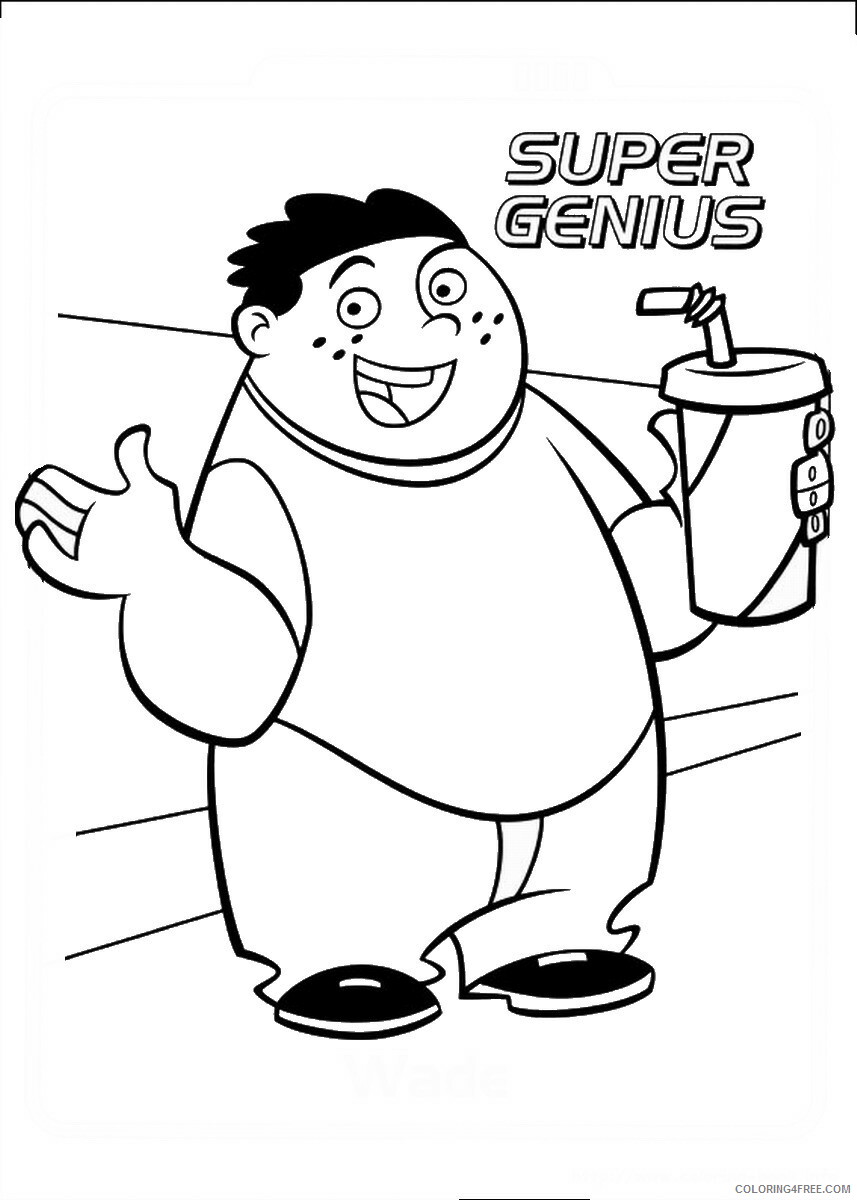Kim Possible Coloring Pages TV Film kim possible_cl_01 Printable 2020 04236 Coloring4free