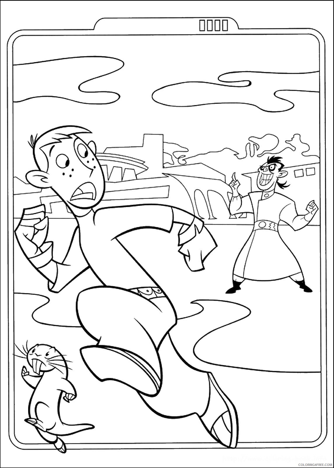 Kim Possible Coloring Pages TV Film kim possible_cl_02 Printable 2020 04237 Coloring4free