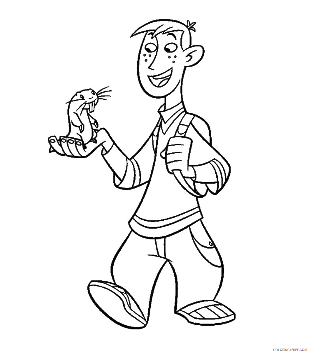 Kim Possible Coloring Pages TV Film kim possible_cl_17 Printable 2020 04247 Coloring4free