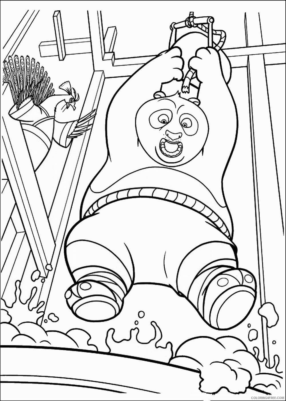 Kung Fu Panda Coloring Pages TV Film kung_fu_panda41 Printable 2020 04307 Coloring4free