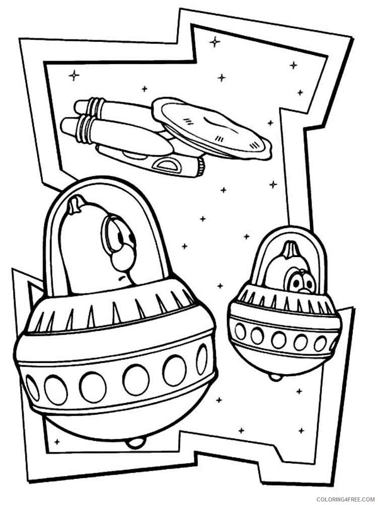 Larryboy Coloring Pages TV Film larry boy 4 Printable 2020 04378 Coloring4free