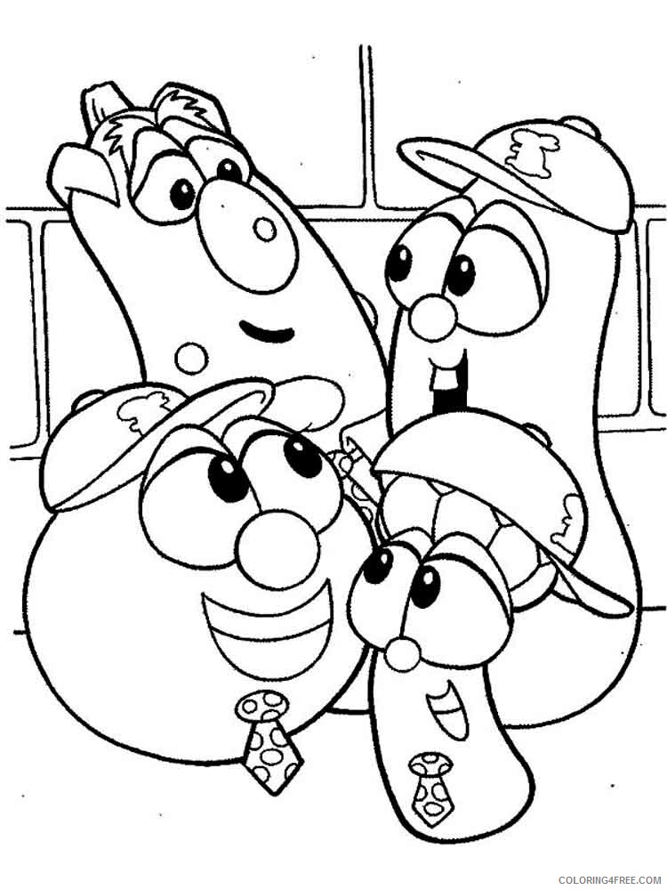 Larryboy Coloring Pages TV Film larry boy 5 Printable 2020 04379 Coloring4free
