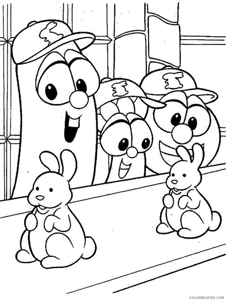 Larryboy Coloring Pages TV Film larry boy 7 Printable 2020 04381 Coloring4free