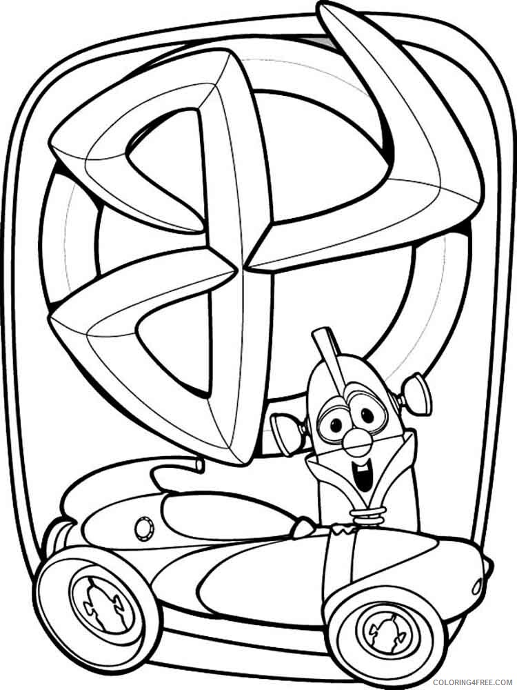 Larryboy Coloring Pages TV Film larry boy 9 Printable 2020 04383 Coloring4free