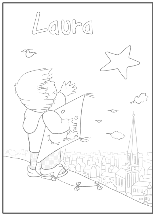 Lauras Stern Coloring Pages TV Film Printable 2020 04385 Coloring4free