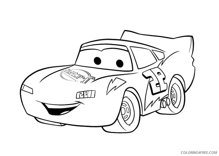 Lightning McQueen Coloring Pages TV Film Lightning McQueen Printable 2020 04422 Coloring4free