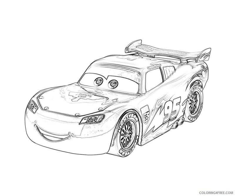 Lightning McQueen Coloring Pages TV Film download free Printable 2020 04415 Coloring4free